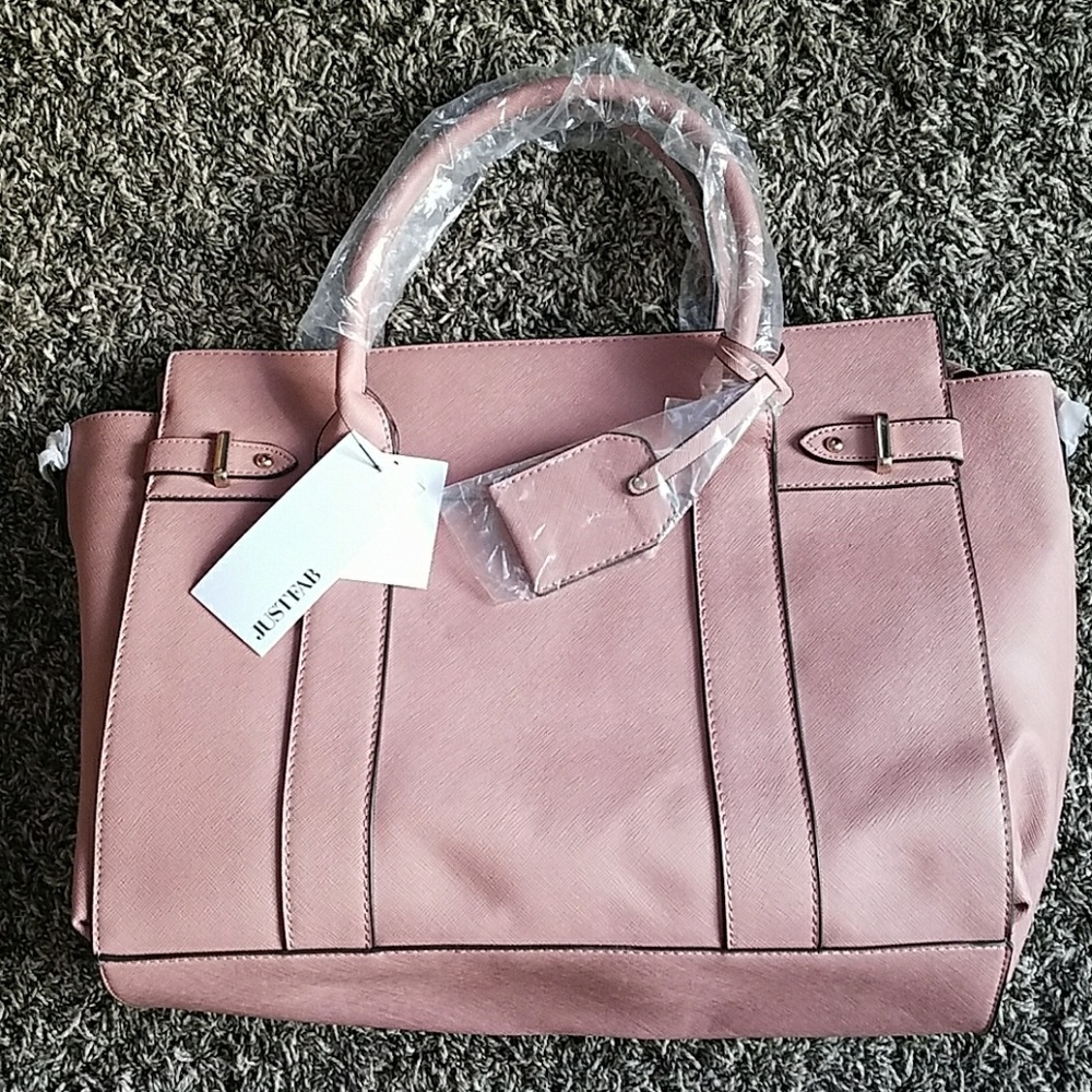 Rose colored purse